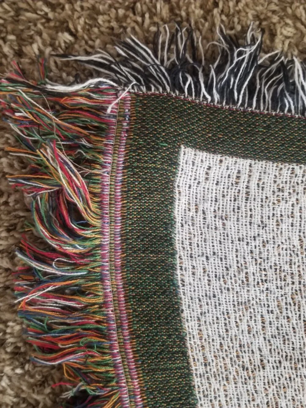 Live well, love much laugh often Tapestry throw